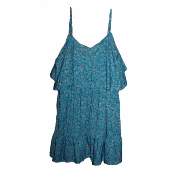 Women's Plus Size Spring Floral Dress - Picture 13 of 16